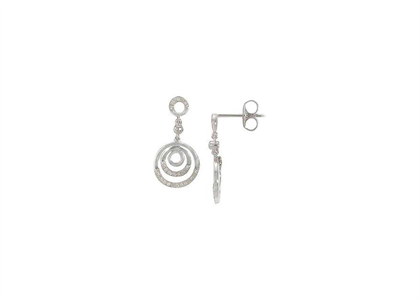 Rhodium Plated | Fashion Earrings